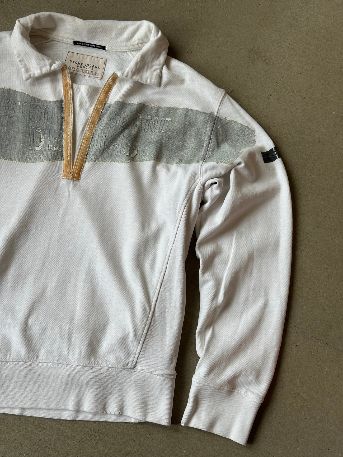 Stone Island Denims Long Sleeve White L