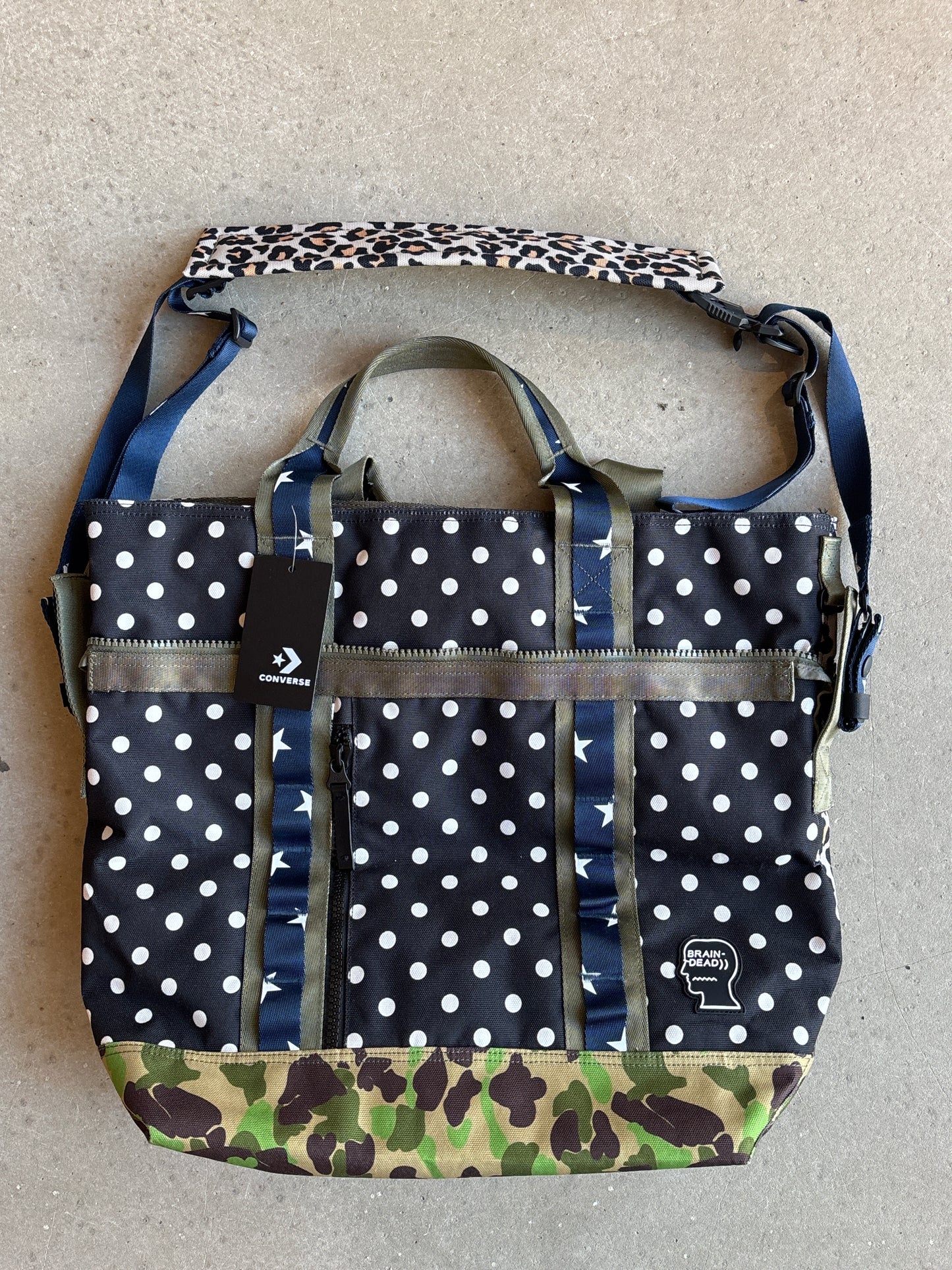 Converse x Brain Dead Utility Bag Multicolor