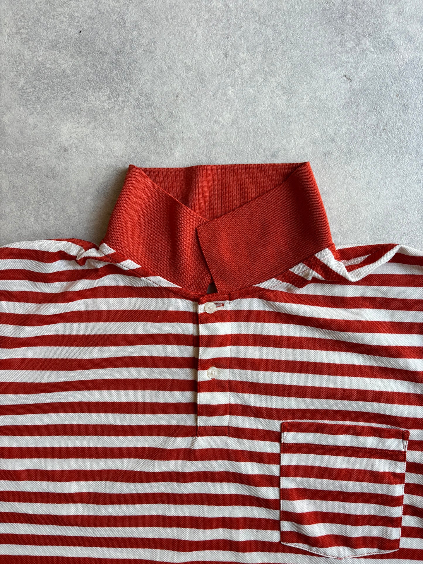 JW.Anderson x Uniqlo Stripe Polo Orange XL