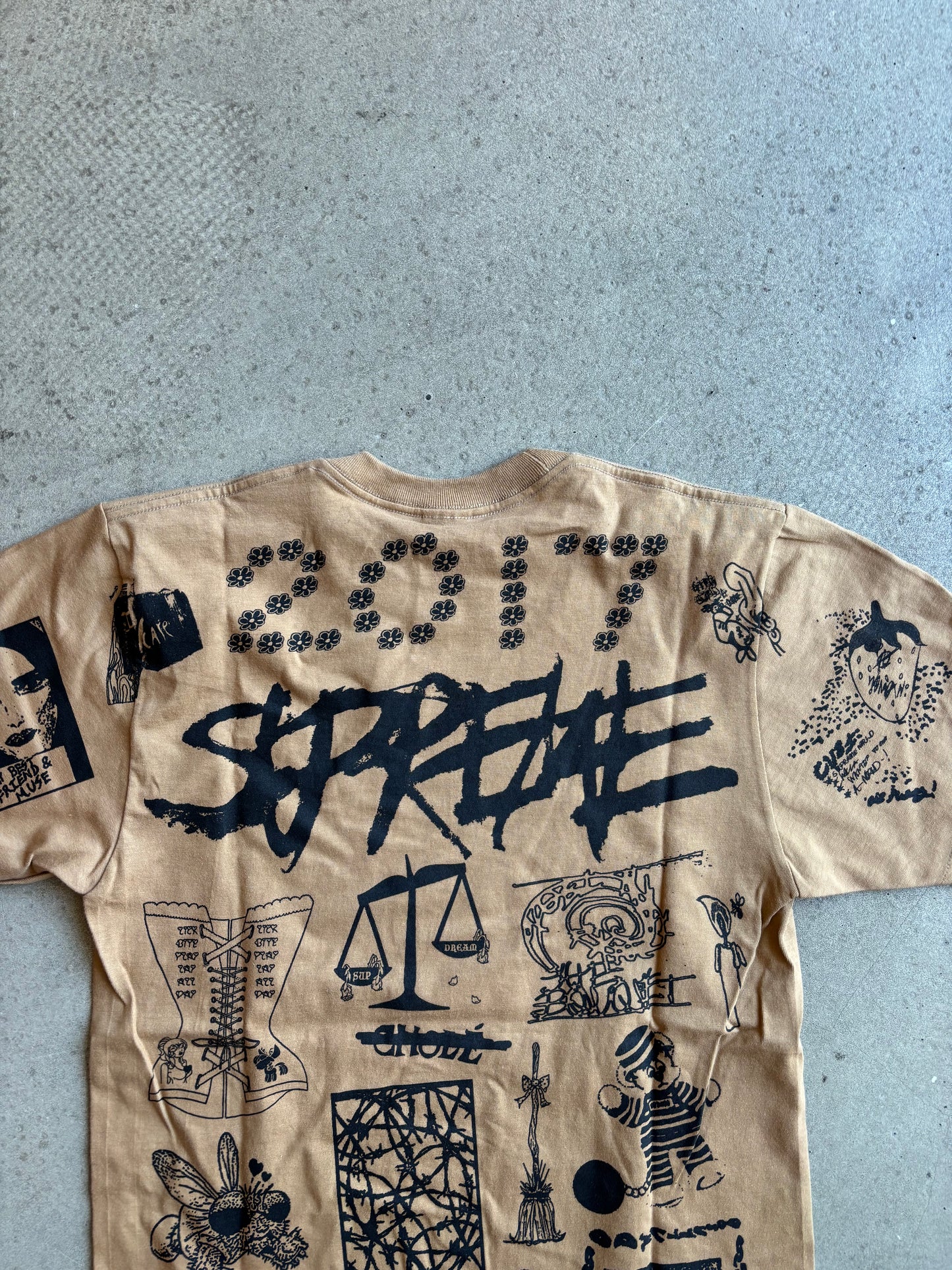 Supreme Dream Tee SS17 Brown M
