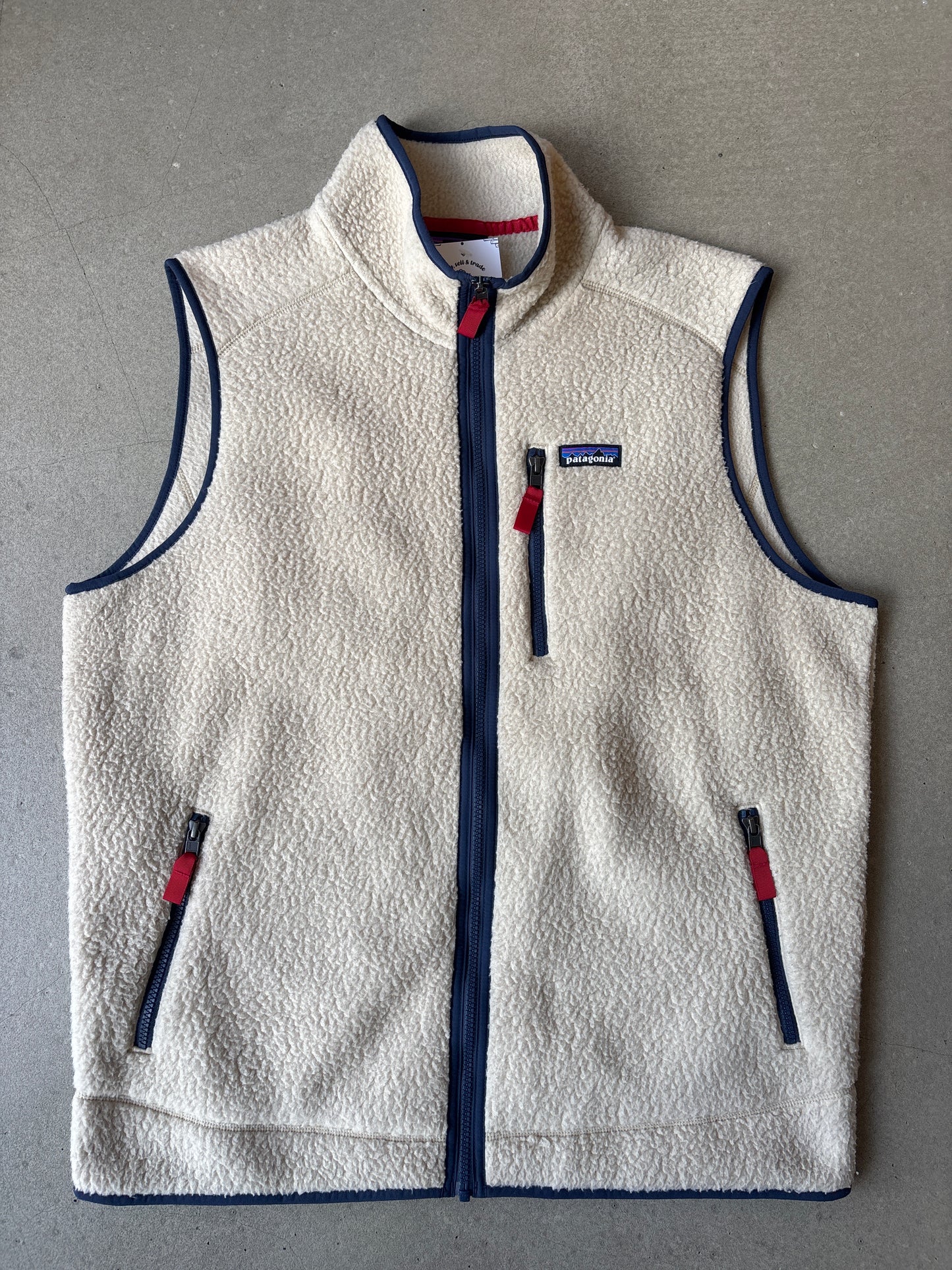 Patagonia Retro Pile Vest Beige XL