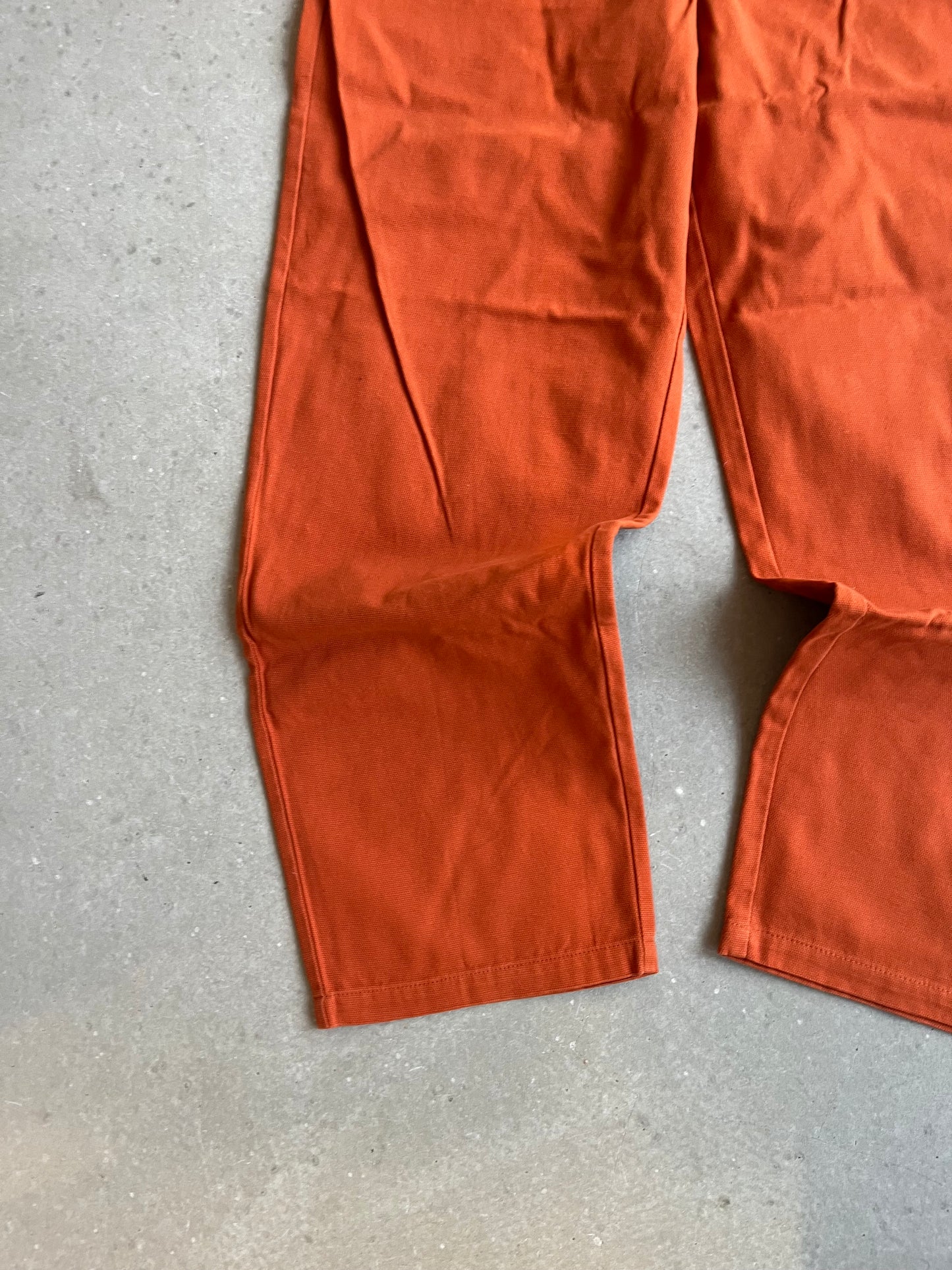 Pop Trading Company Baggy Orange Jeans Large
