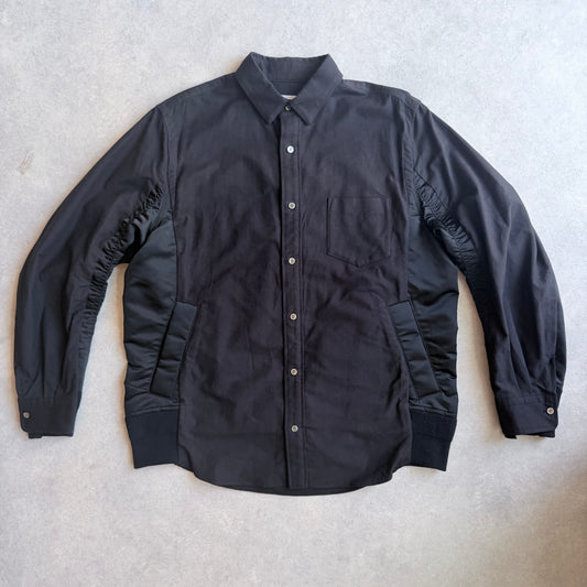 Sacai Bomber Sleeve Shirt L
