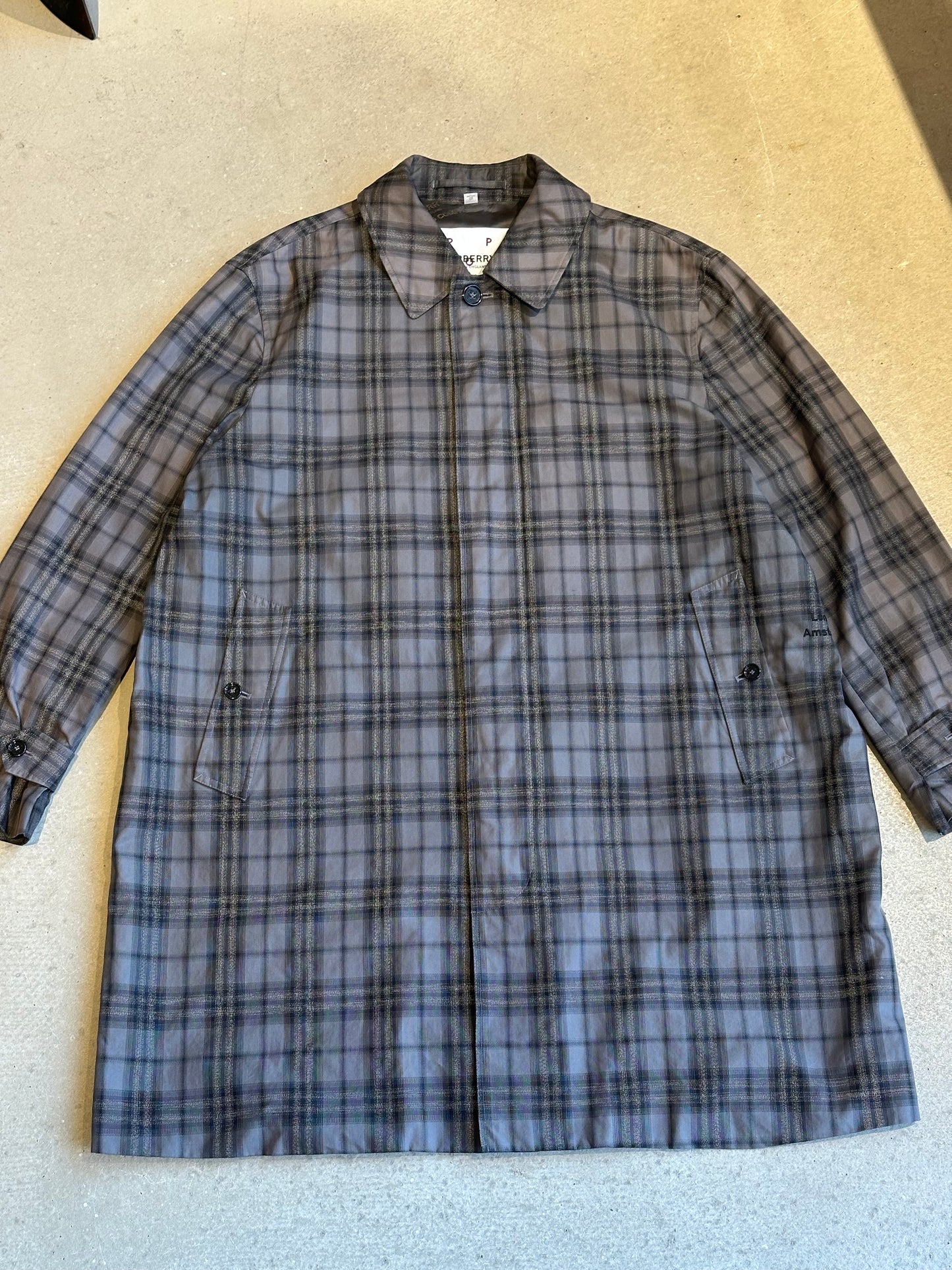 Burberry X Pop Trading Company trench coat XXL