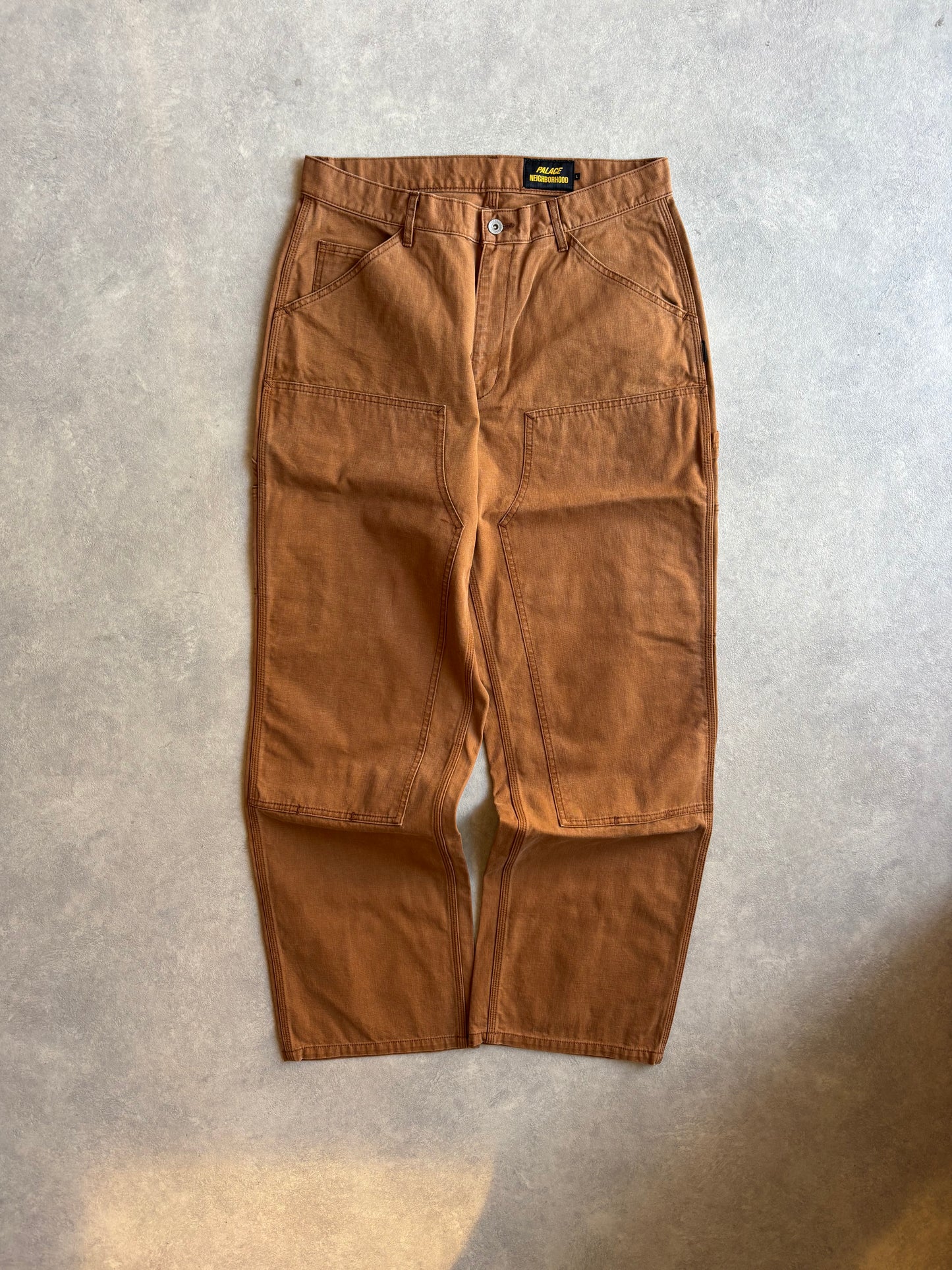 Palace Neighborhood Duck Painter Pants Brown W34 L32