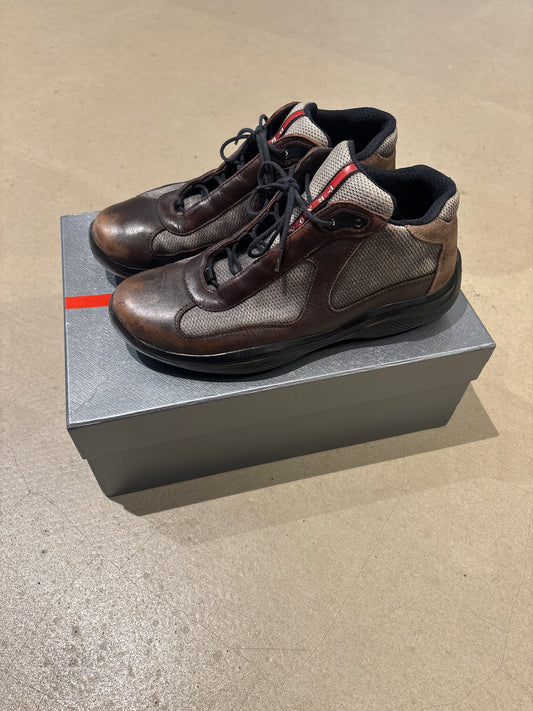 Prada Cup Mid Brown size UK 6.5 (42)