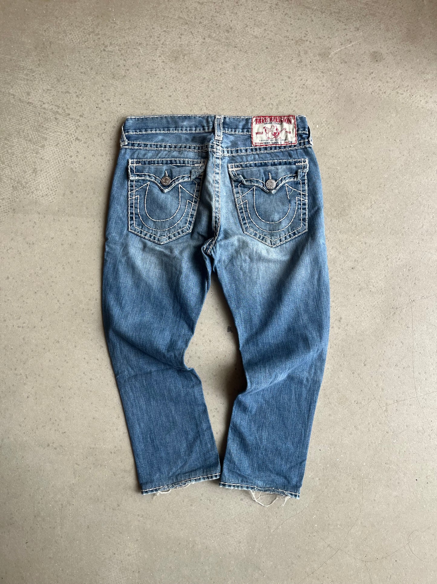 True Religion Ricky Super T Jeans 36