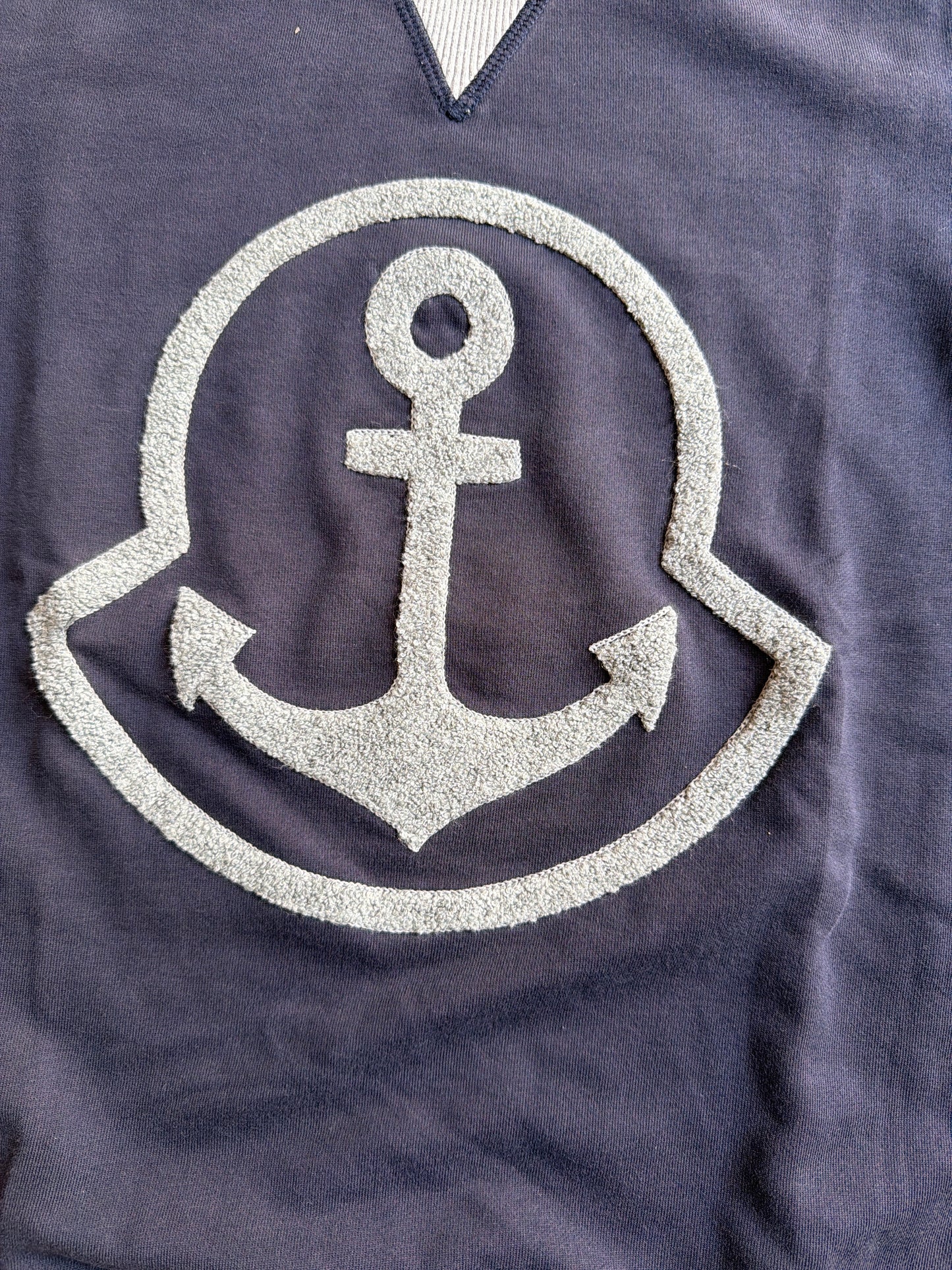 Moncler Junior Sweater Navy 12Y