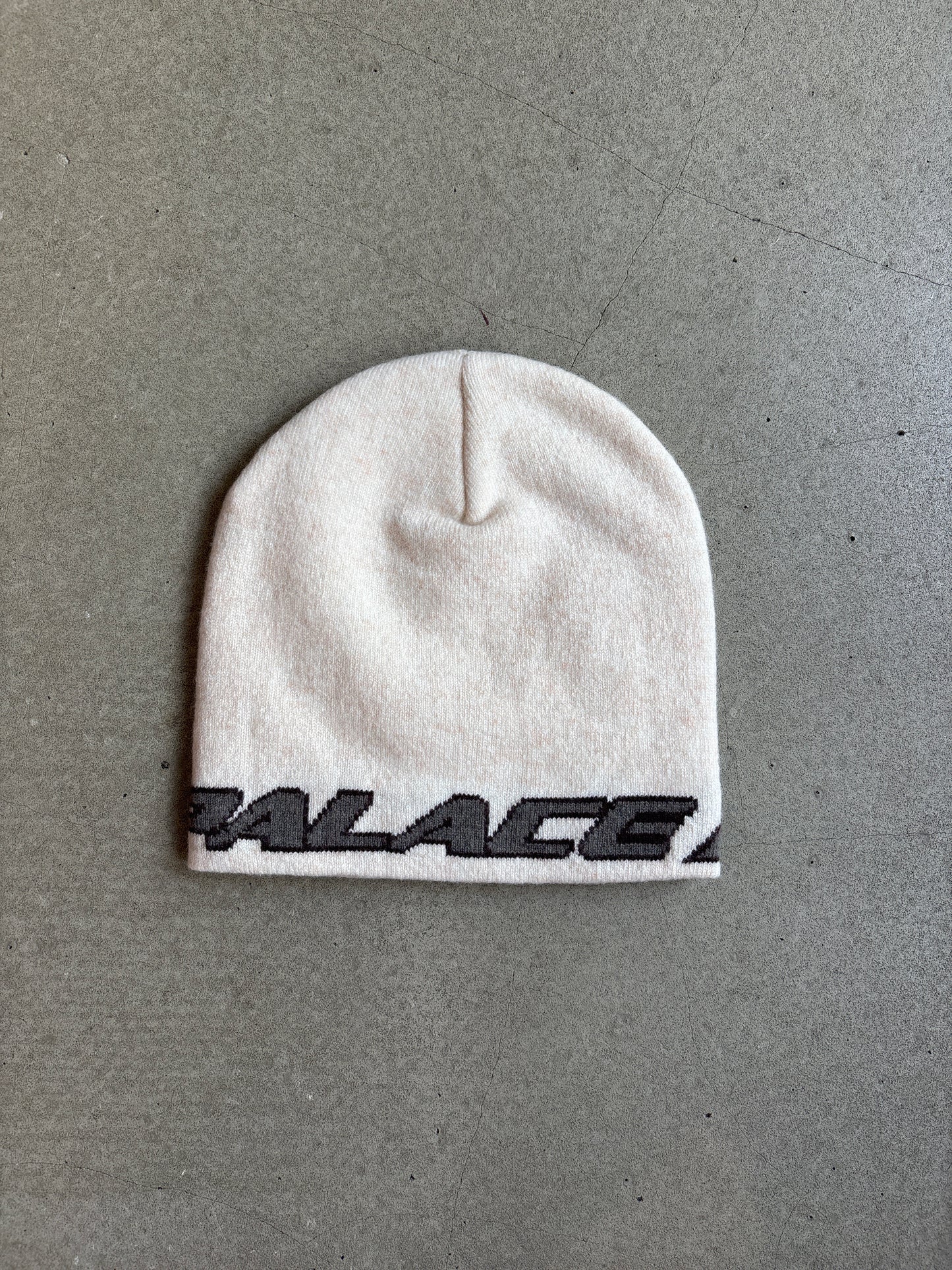 Palace Avirex Nein Cuff Beanie Soft White