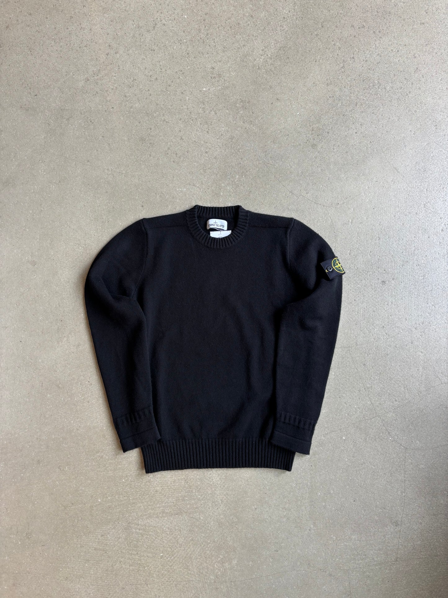 Stone Island Cashmere Knit Black Small