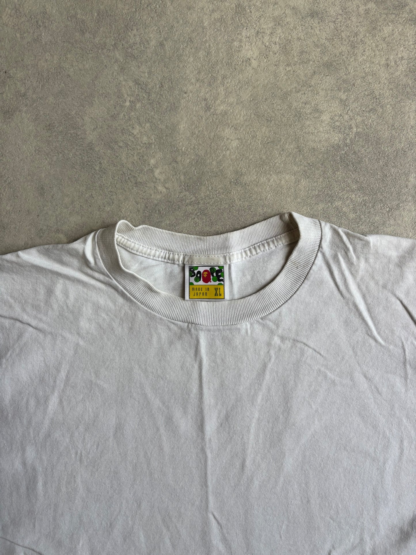 Bape "ASNKA" Tee White XL