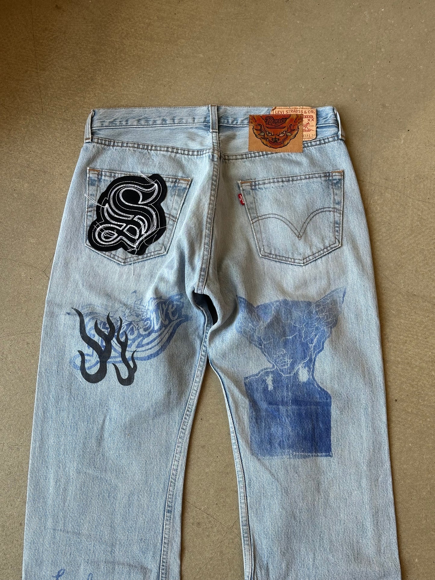 Atelier Reservé Reworked Light Denim Jeans W33