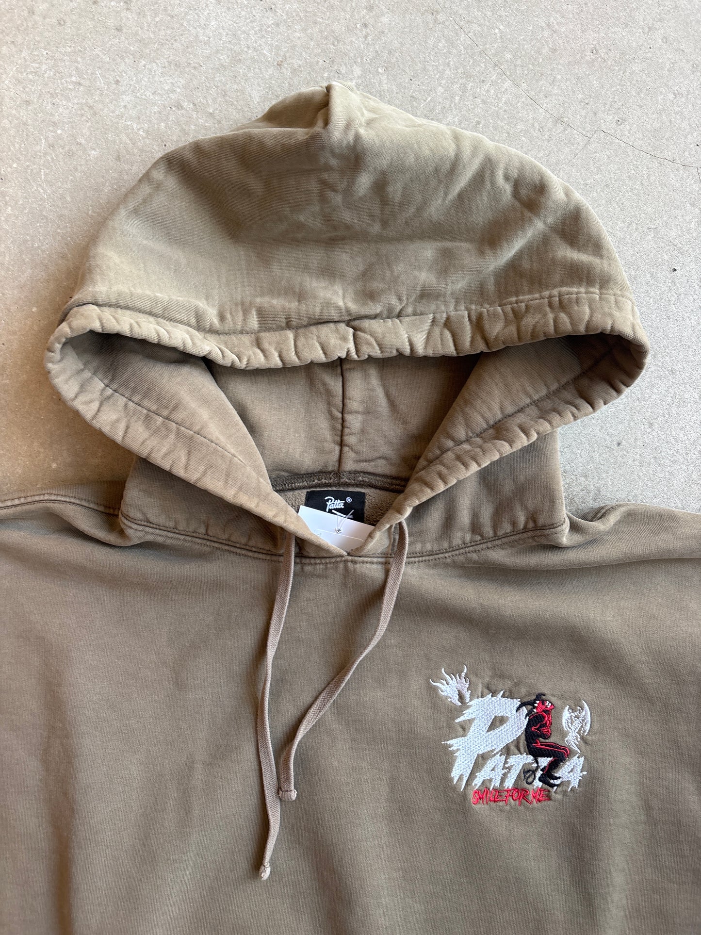 Patta Smile For Me Hoodie Brown XL