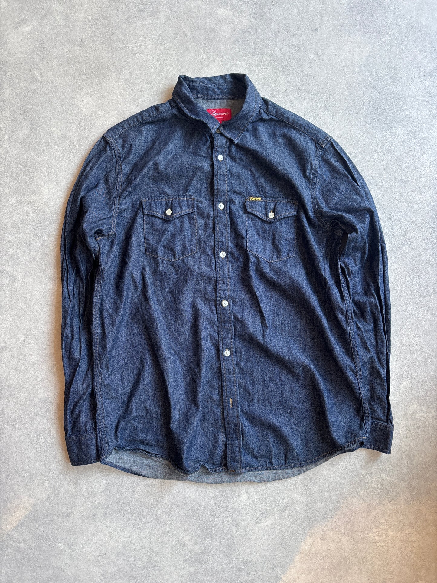 Supreme Denim Western Shirt XL
