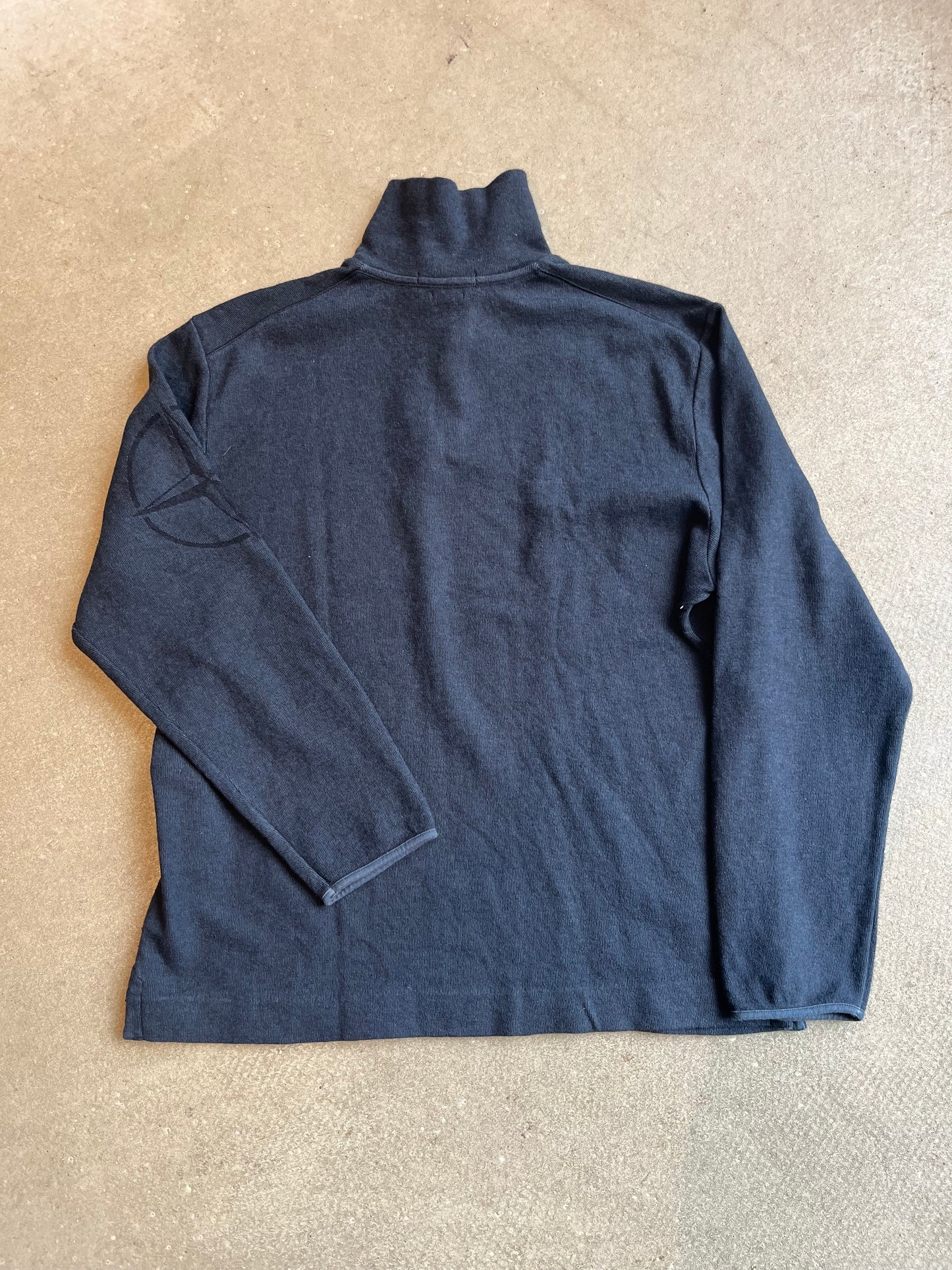 Vintage Stone Island Half Zip Knit Navy XL