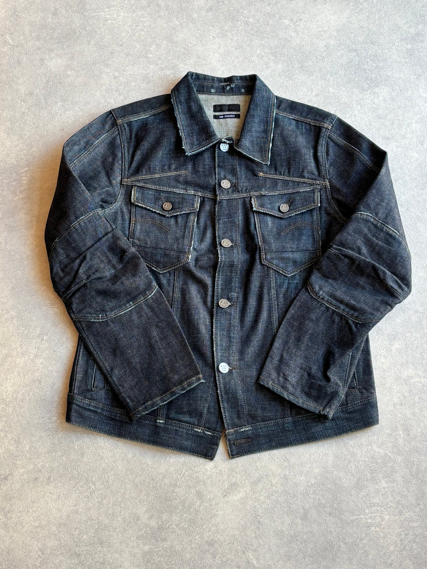G-star Elwood Denim Jacket Raw Research L