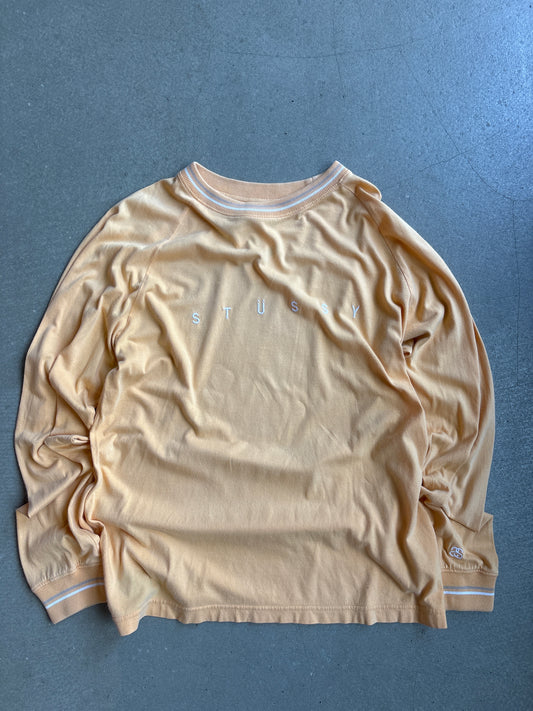 Stussy Yellow Long Sleeve M