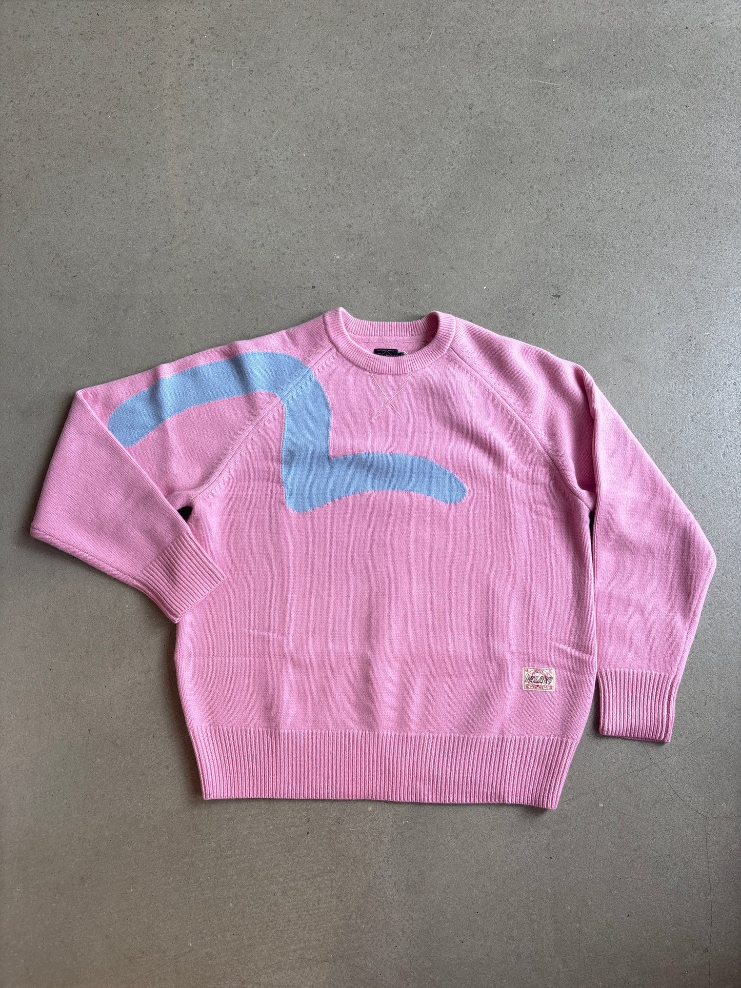 Palace x Evisu Seagull Knit Pink Nectar