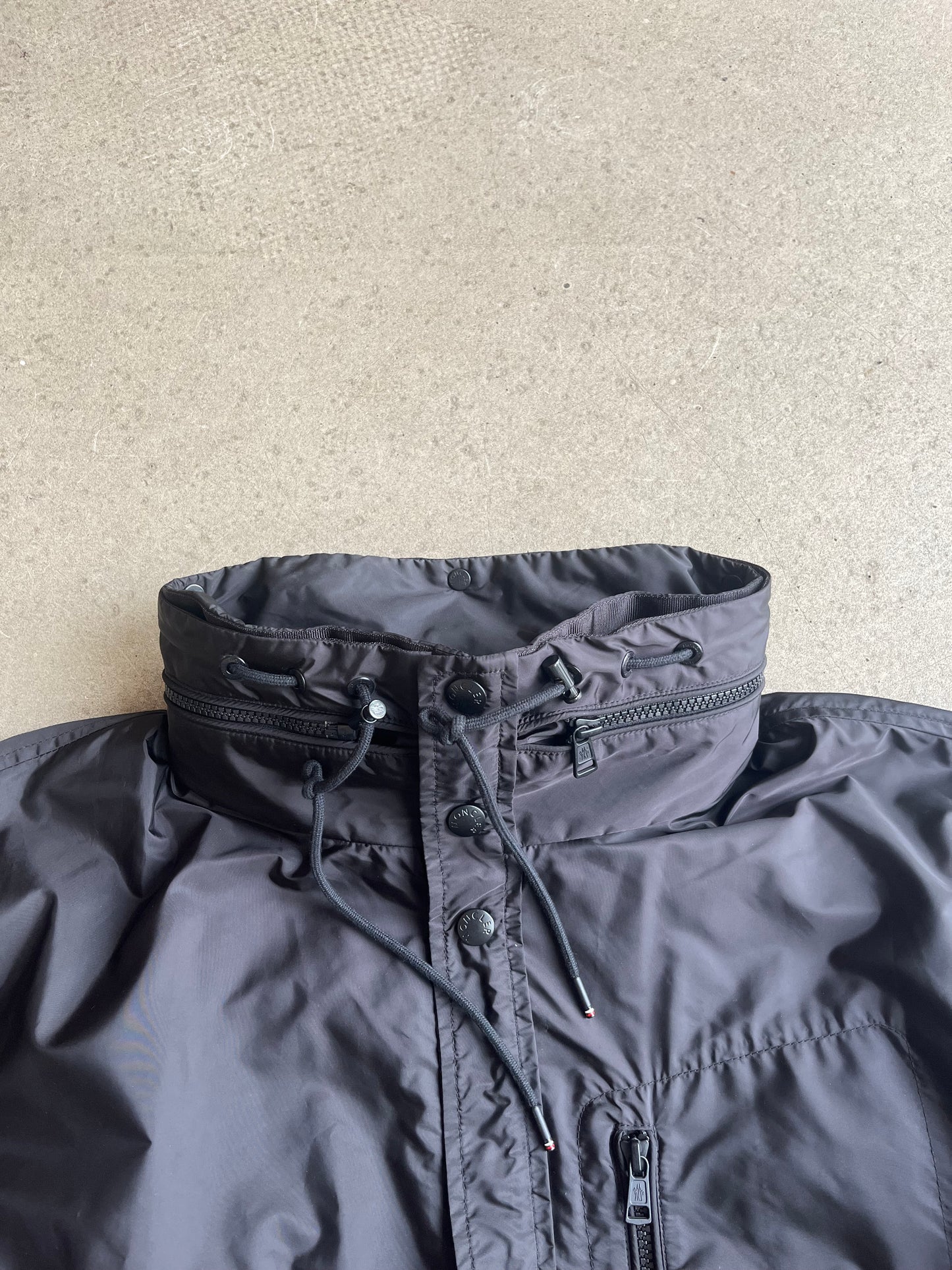 Moncler Genius Greg Long Nylon Trenchcoat Black 3