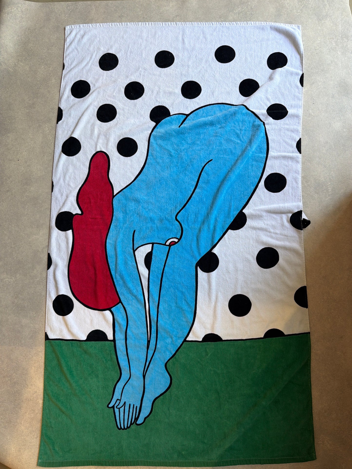 Rockwell By Parra 2014 The Dive Beach Towel
