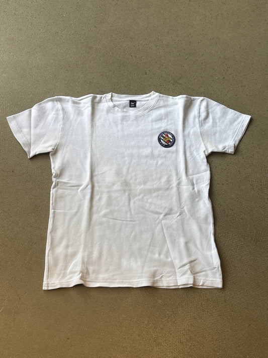 Patta Rose Patch Polo Style tee White L