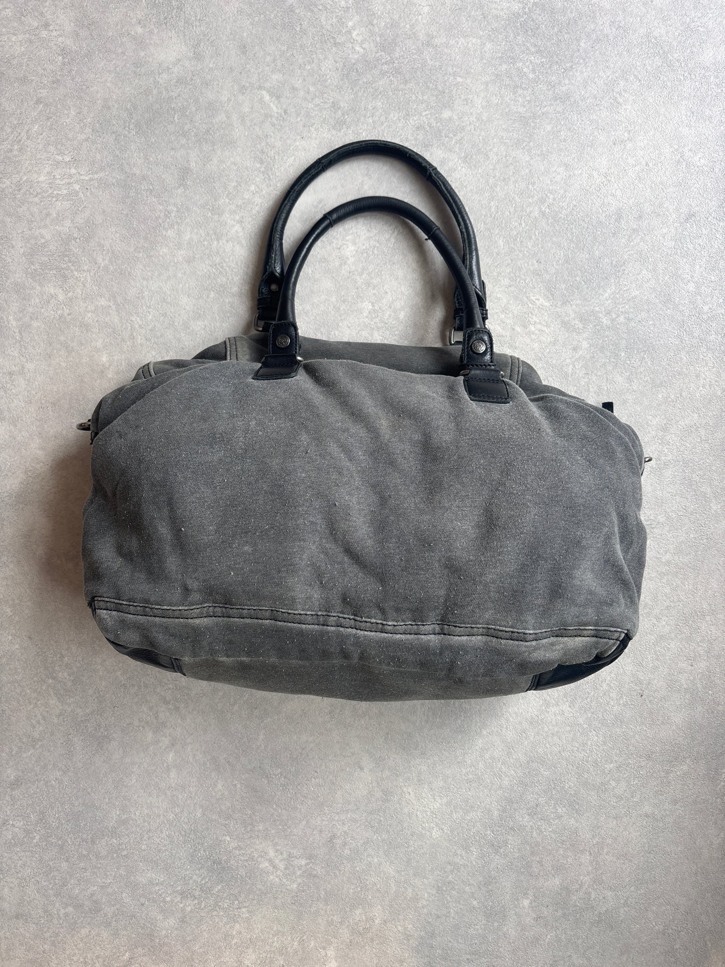Diesel Vintage Bowling Canvas Grey Bag