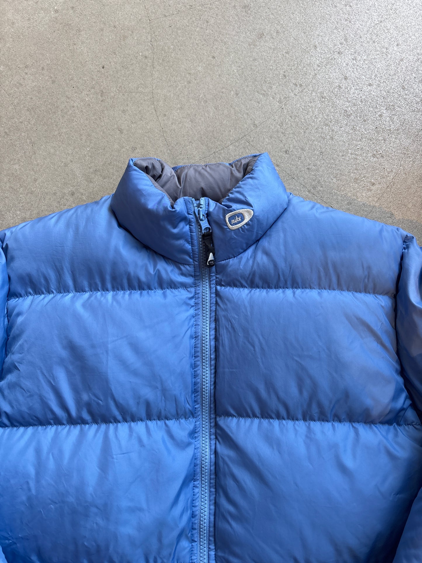 Nike Hidden Pocket Puffer Jacket S Blue