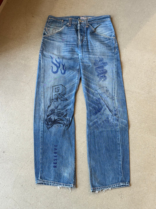 Atelier Reservé Reworked Denim Engineered Jeans W29