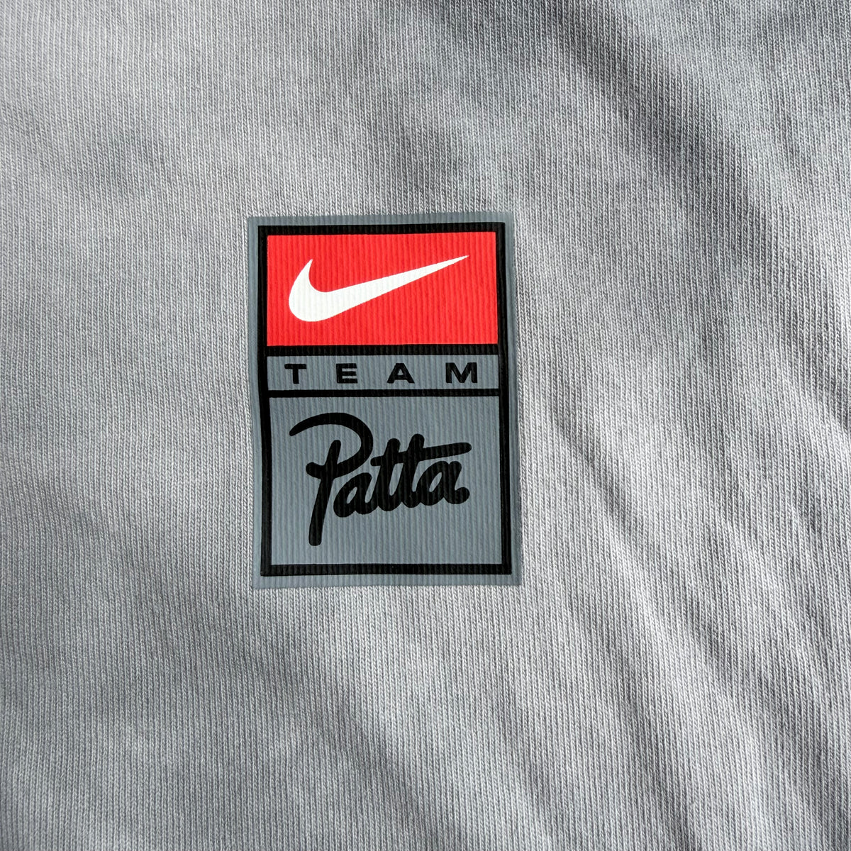 Nike x Team Patta Tee Grey Medium