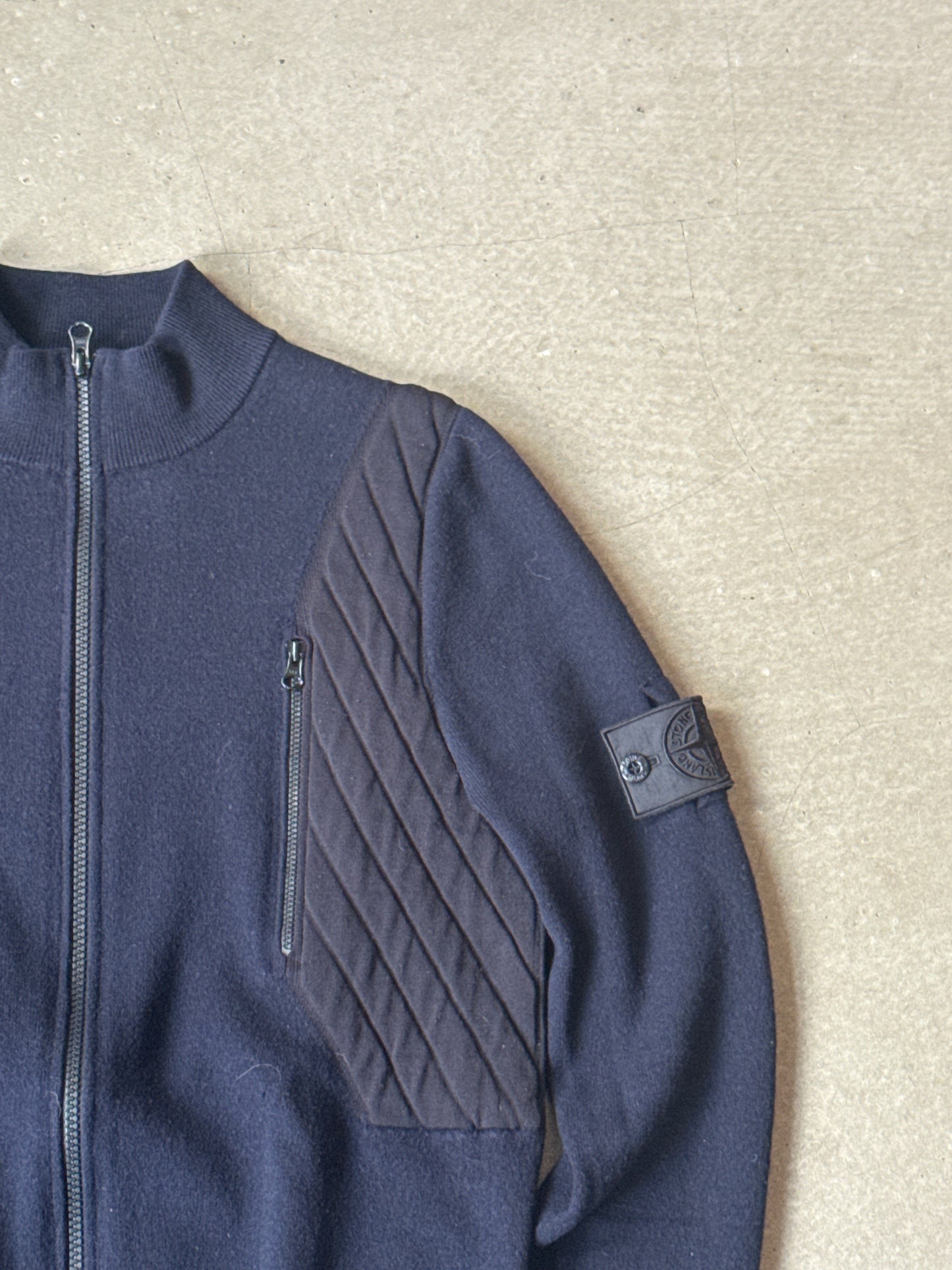 Stone Island Shadow Project Zip Up Black M