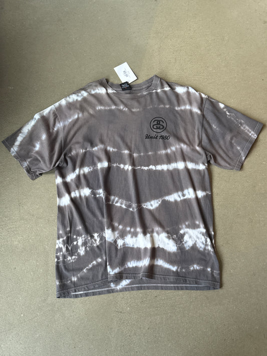 Vintage Stussy Tie Dye Grey XL