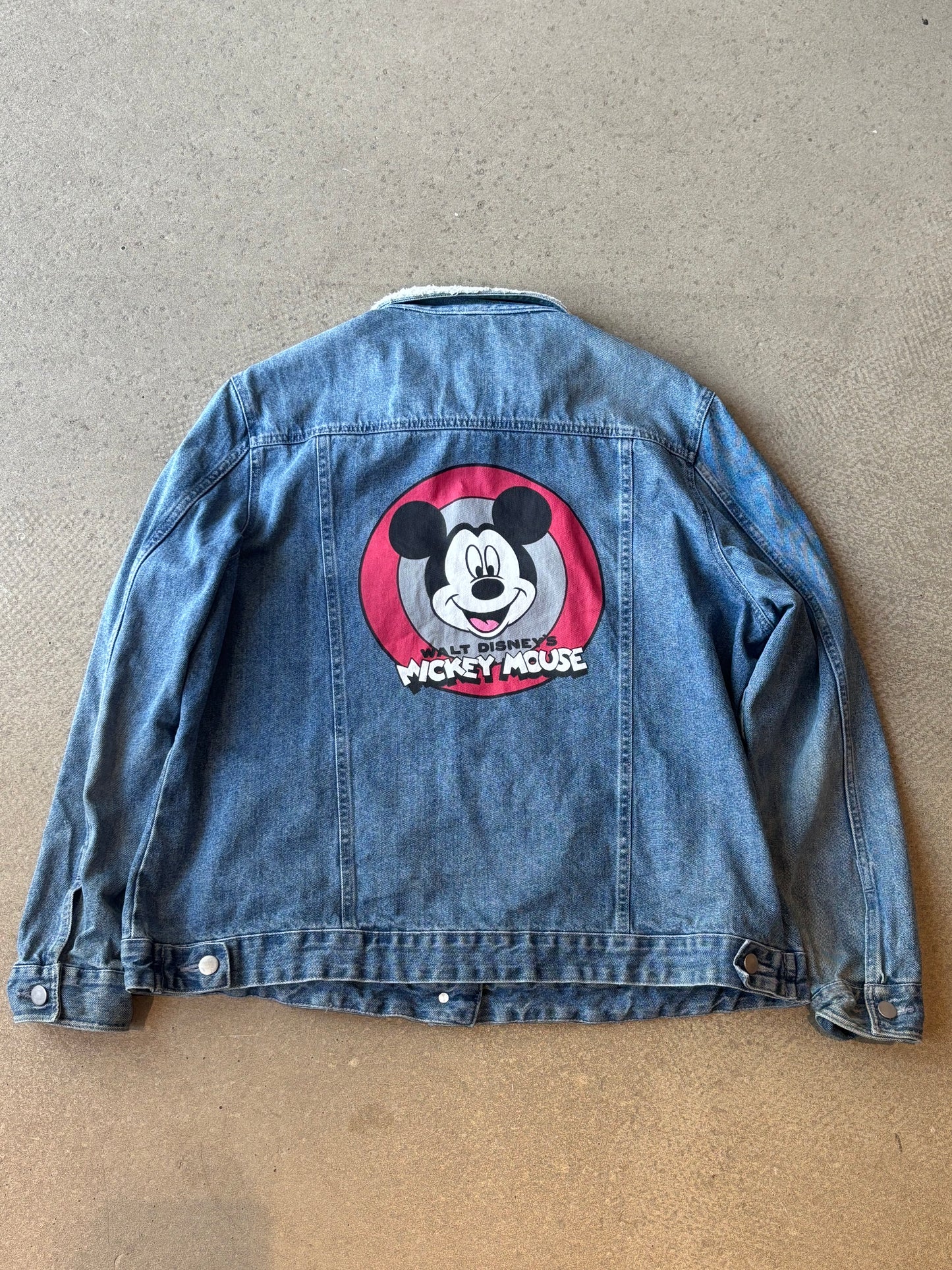 Disney Denim Jacket Mickey Mouse XL