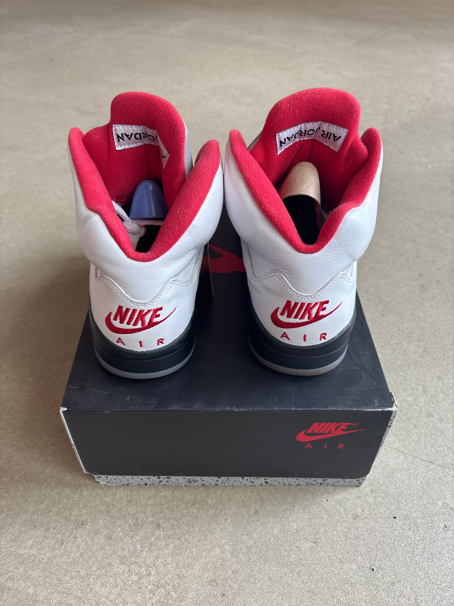 Jordan 5 Retro Fire (2020) Red Silver EU 41