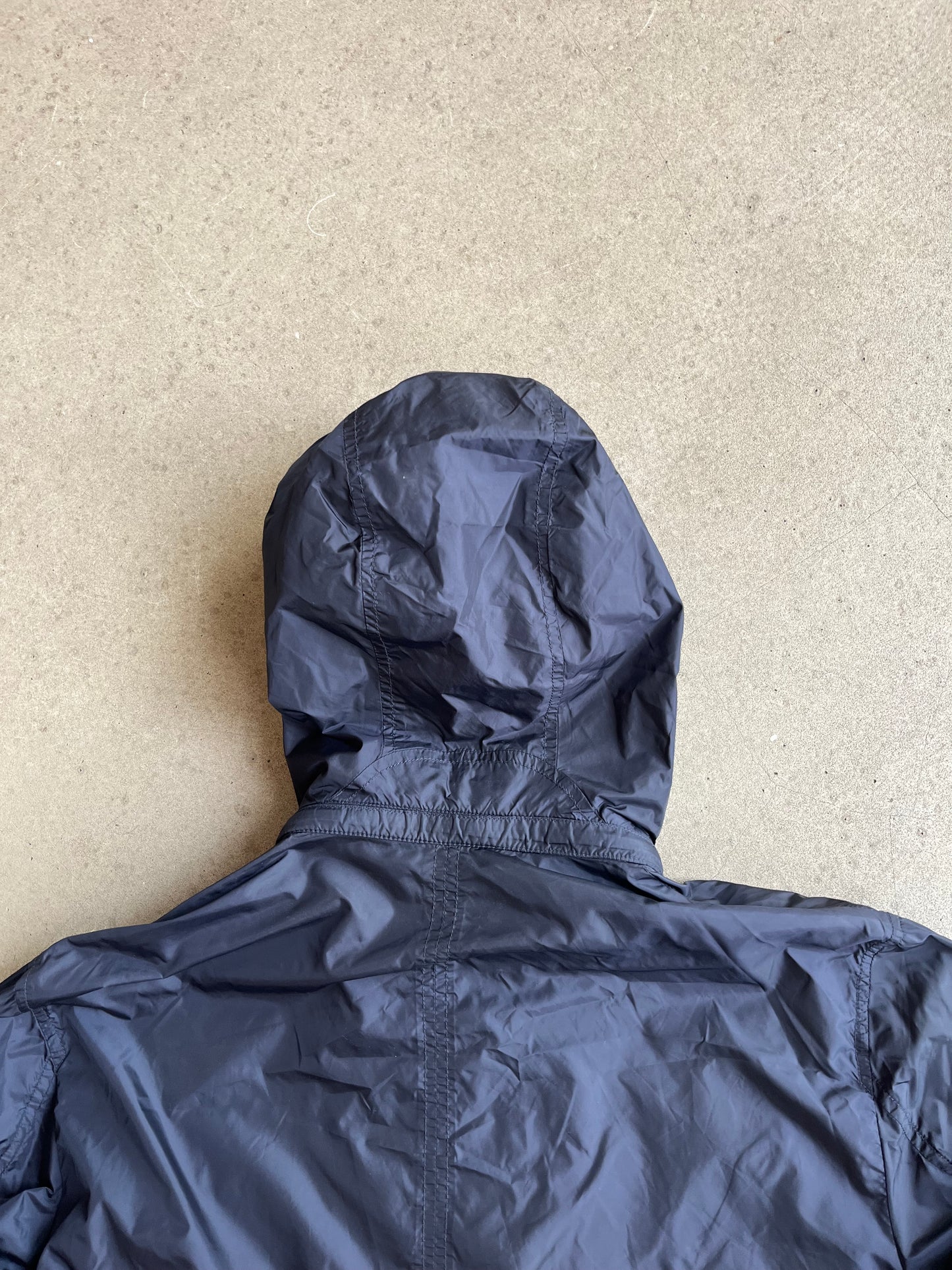 Moncler Nylon Trenchcoat Navy 3