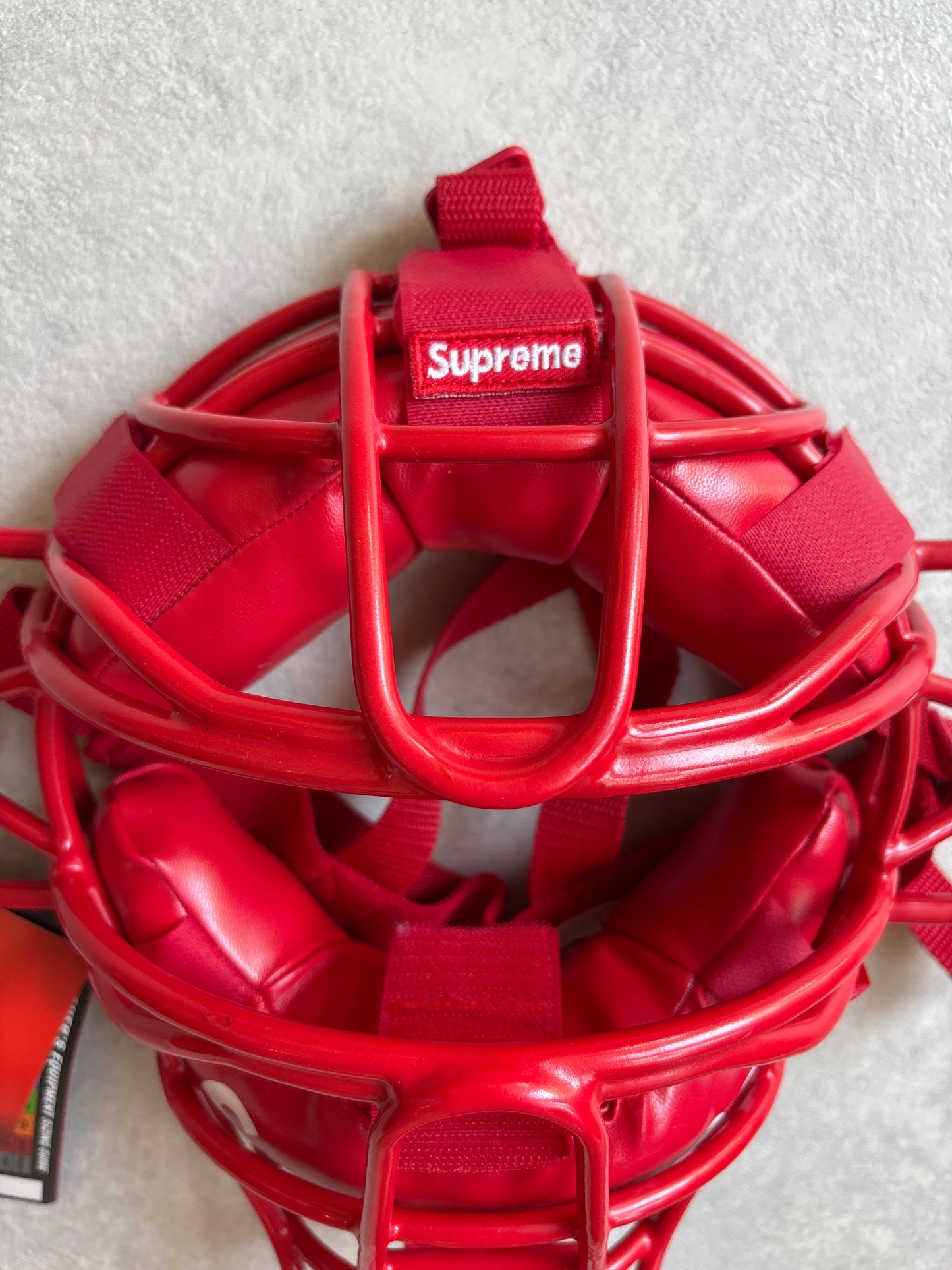 Supreme Rawlings Catcher's Mask Red SS18