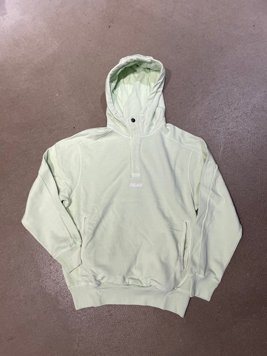 Palace Washed Terry 1/4 Placket Mojito L