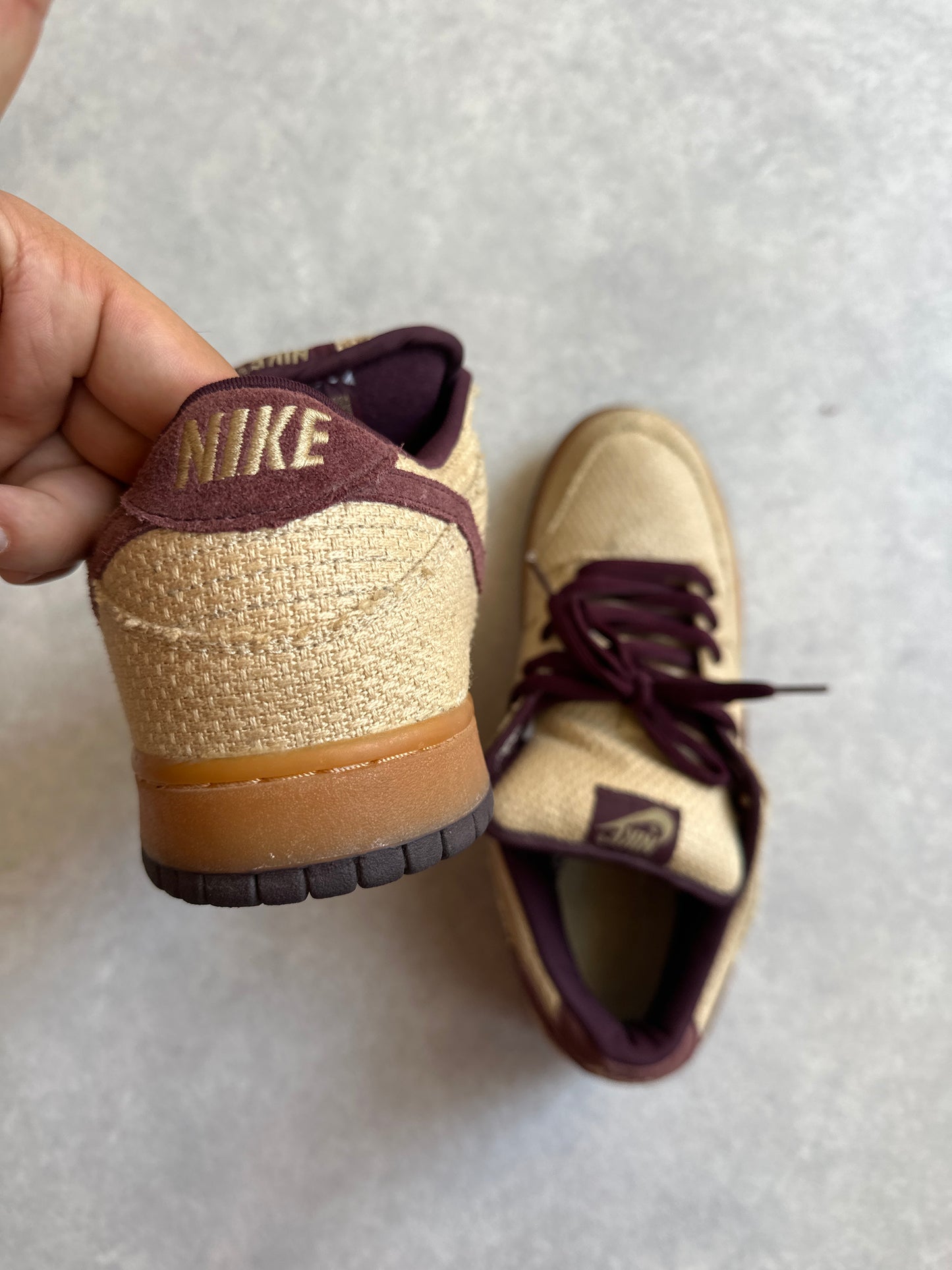 Nike SB Dunk Low 'Red Hemp' 2004 Size US 12 EU 46