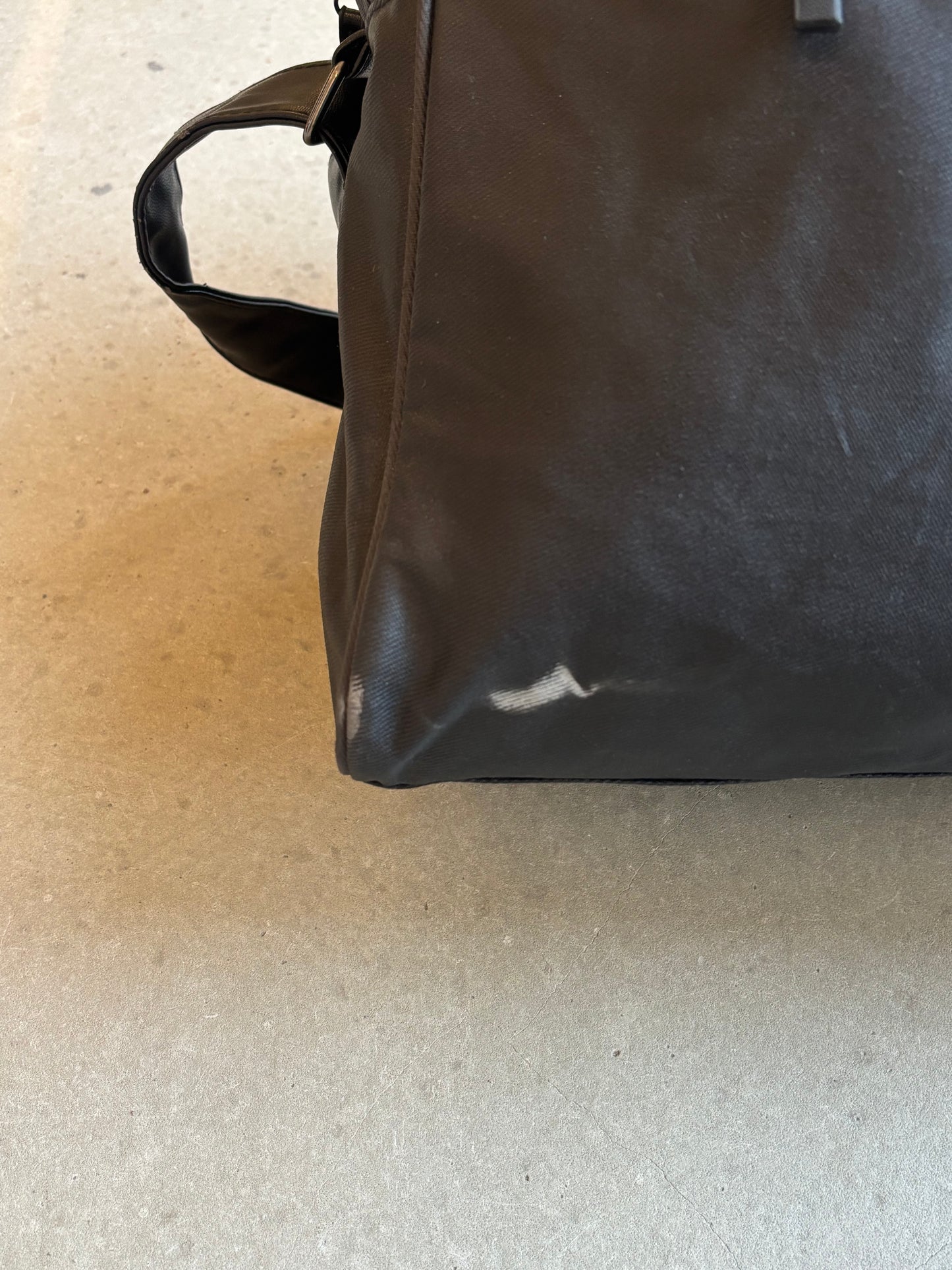 Diesel Parfums Waxed Duffel Bag Black