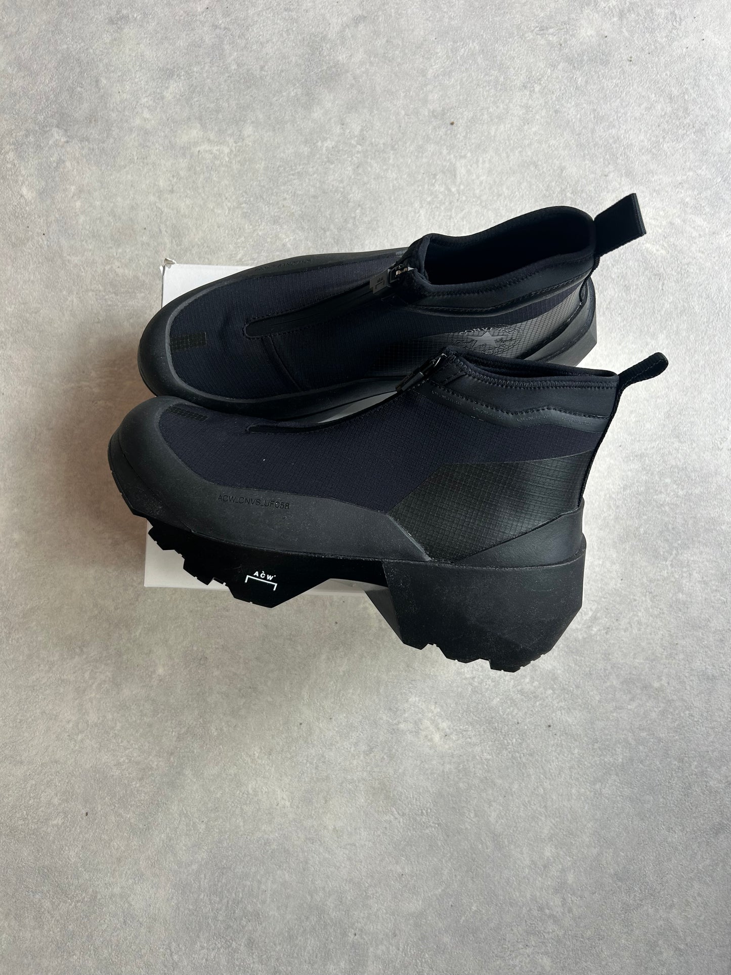 A-COLD-WALL* X Converse Geo Forma Boots Black 45