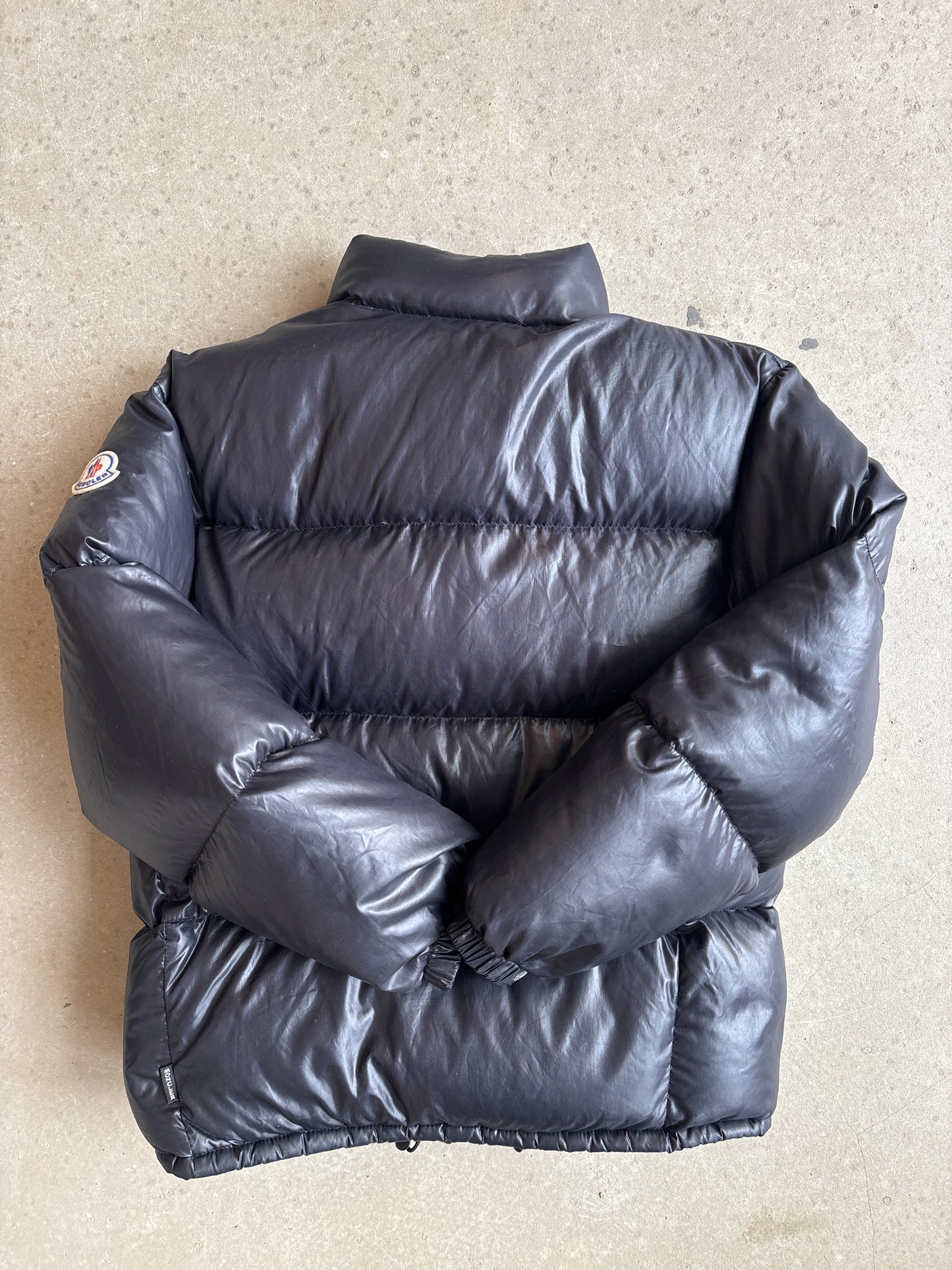 Vintage Moncler Puffer Jacket Black 14Y