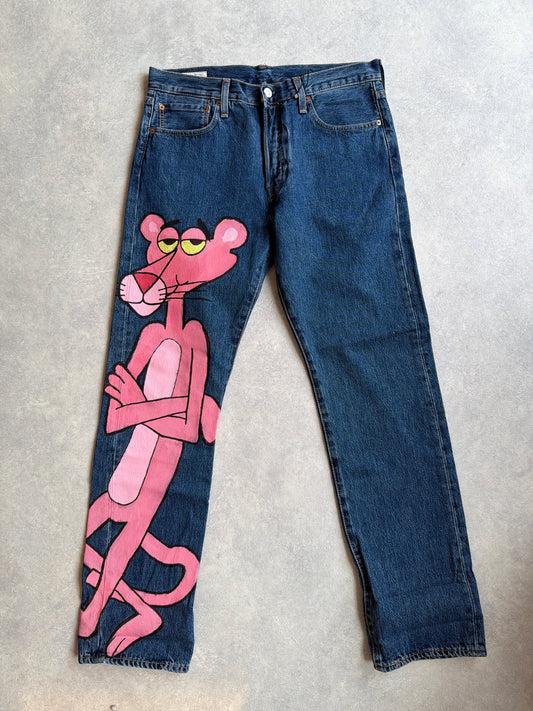 Levi's Premium Custom  Pink Panther 32 x 32