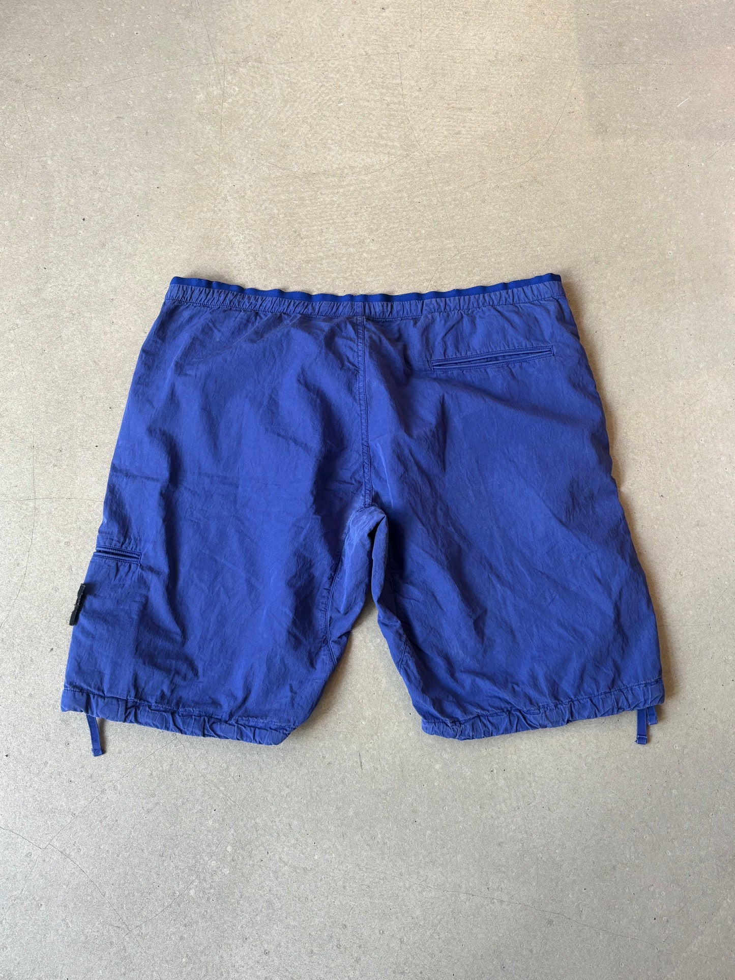 Stone Island Cotton Shorts Blue W38