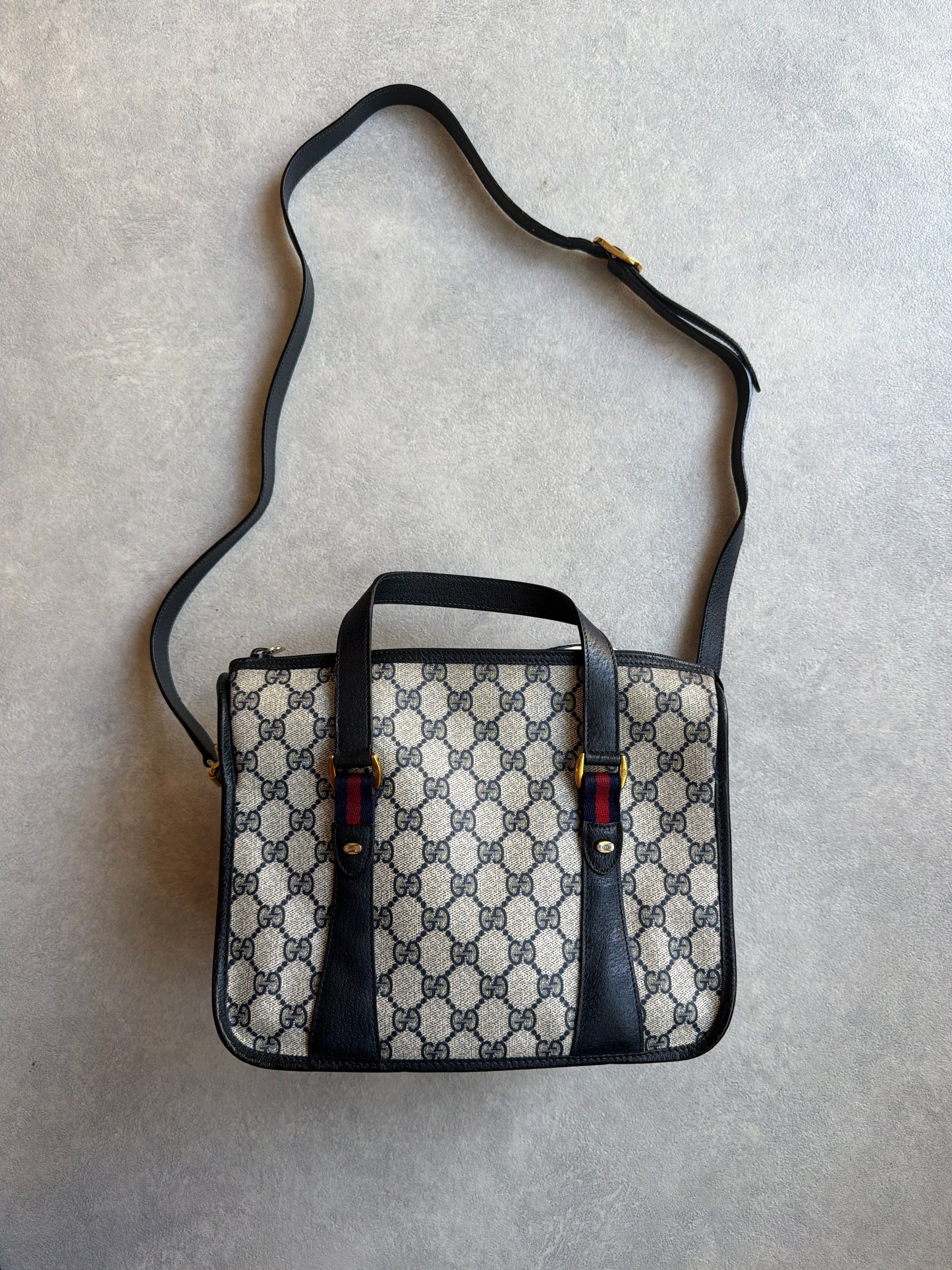 Gucci GG Supreme Sherry Line Hand Bag