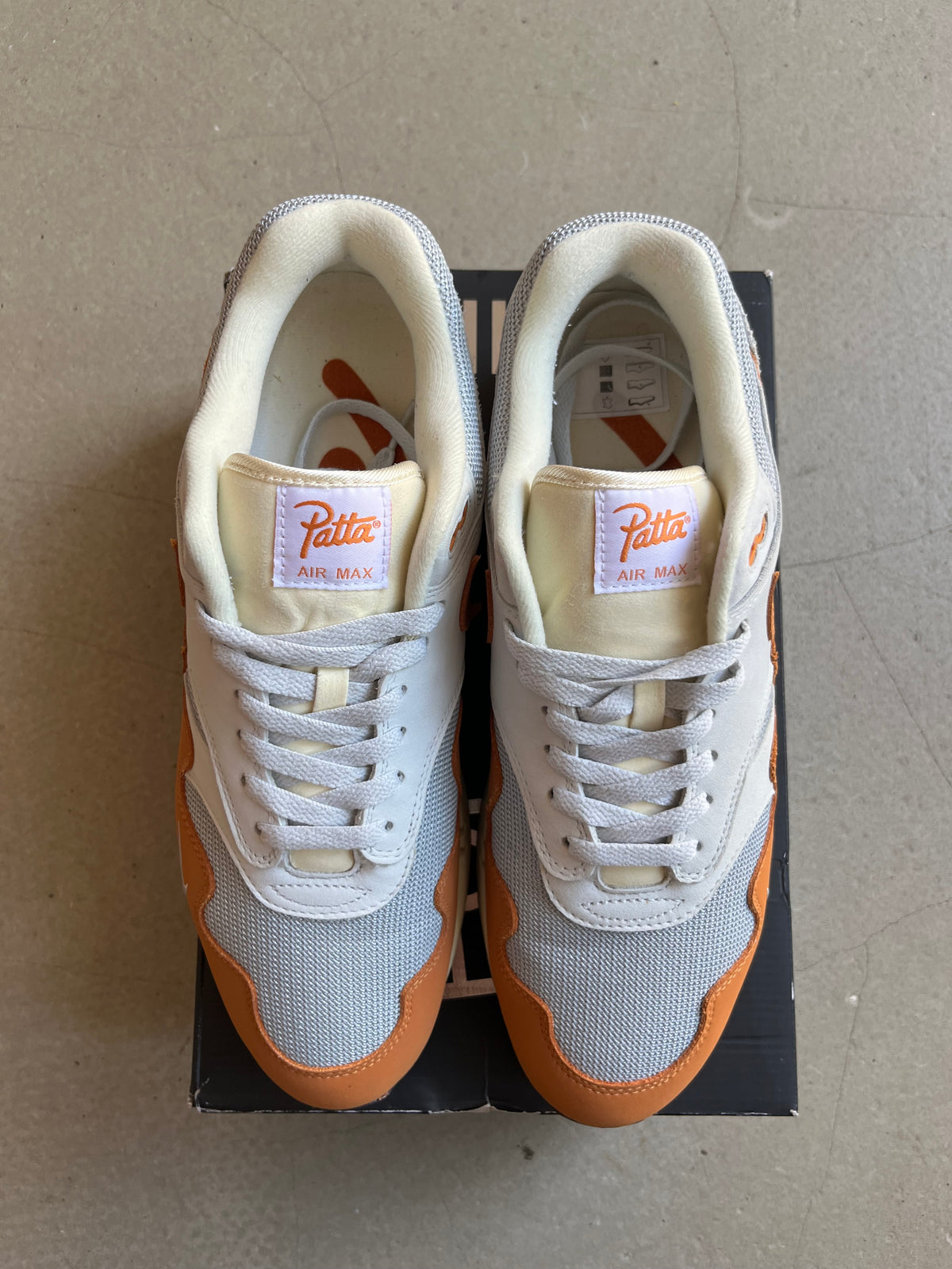 Nike Air max 1 Patta Wave Monarch Size EU 45 US 11