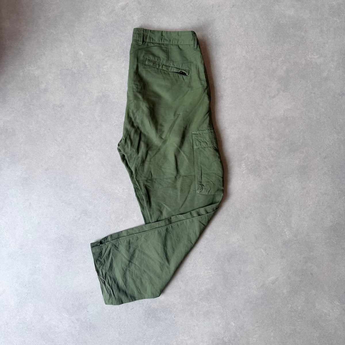 Stone Island Olive Cargo Trousers Size 36