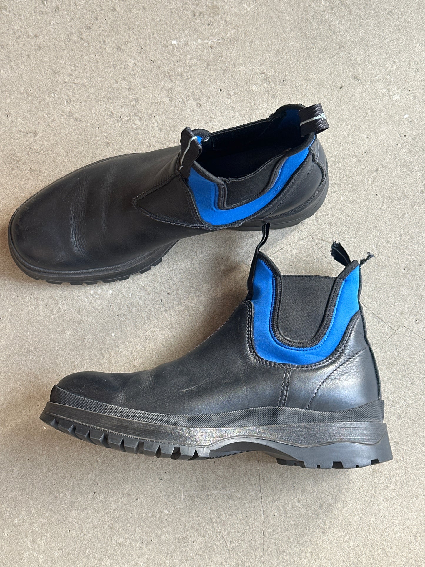 Prada Leather Brixxen Boots Size 11