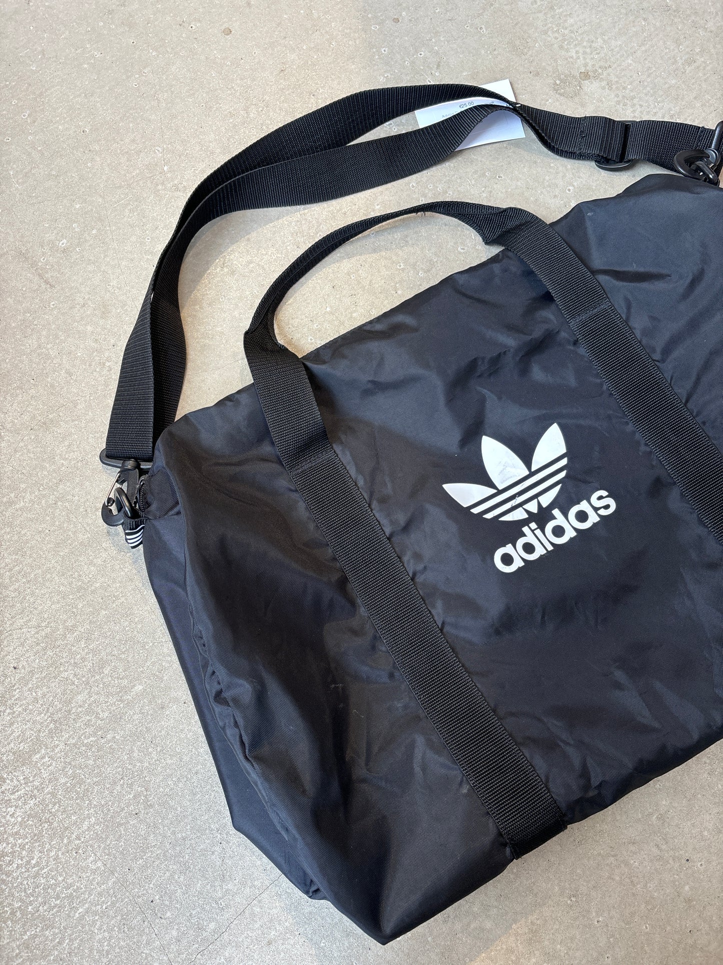 Adidas Duffel Bag Logo Black