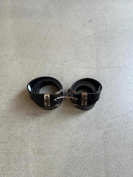 Henry Siegel Leather Belt Black