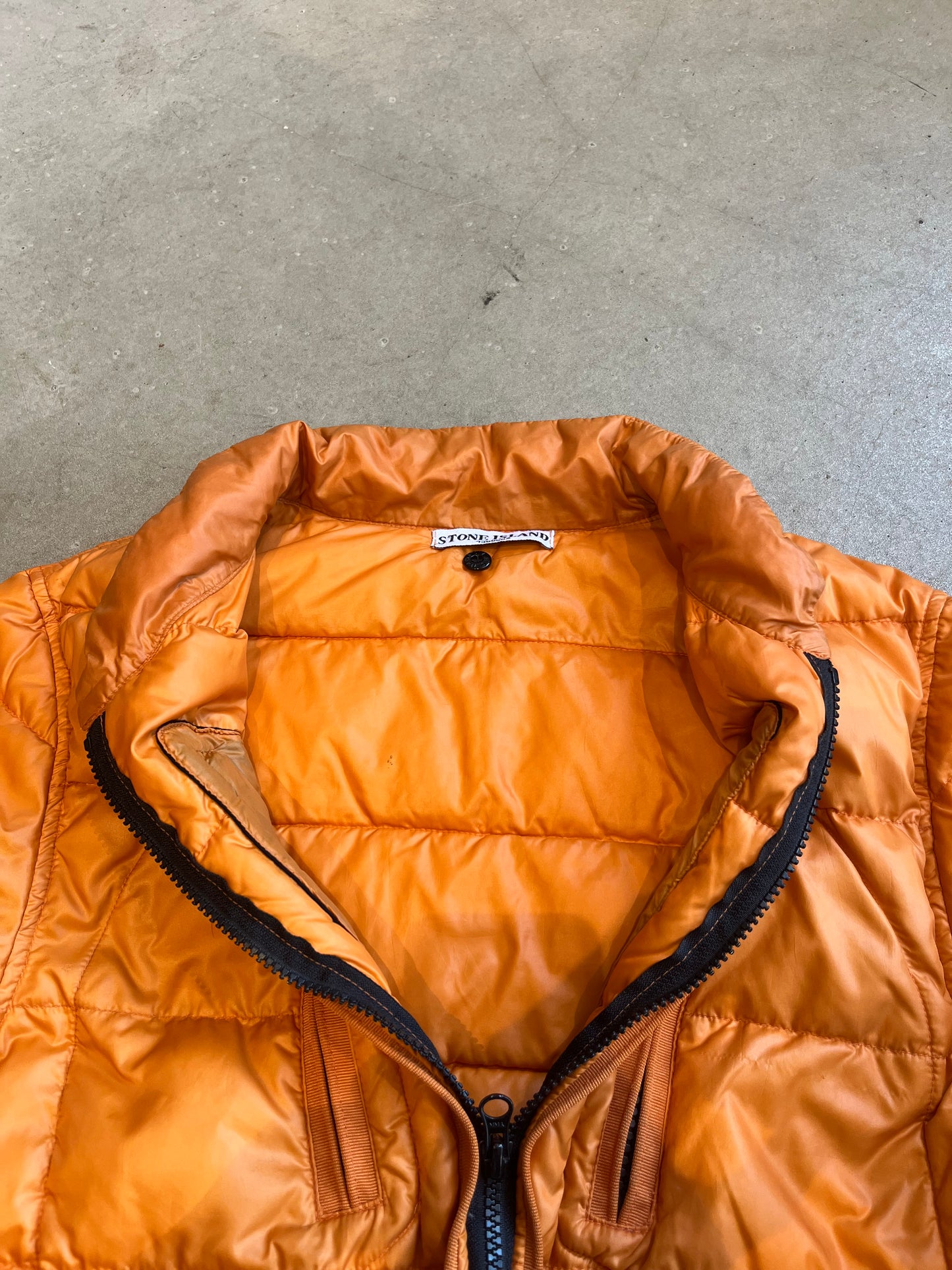 Stone Island Vintage Goose Down M (FIT S) Orange