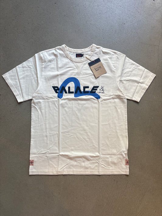 Palace x Evisu Logo T-Shirt White